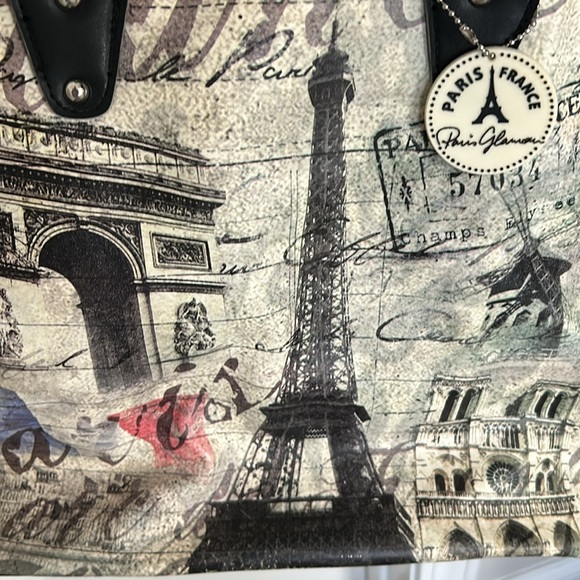 Paris Themed Purse - Picture 3 of 12